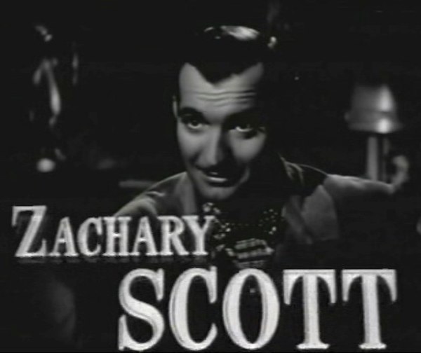 Scott in the trailer for the film Mildred Pierce (1945)