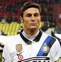 Javier Zanetti, leyenda del club, llegó en 1995 y fue capitán de 1999 hasta su retirada en 2014.