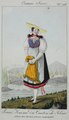 Jeune Femme du canton de Soleure, XVIIIe siècle.