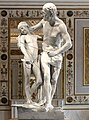 "Daidalos ja Ikaros", 1777–1779, marmor, 200 × 95 × 97 cm, Museo Correr, Veneetsia.[15]