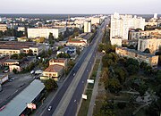 Бориспільська вулиця на схід
