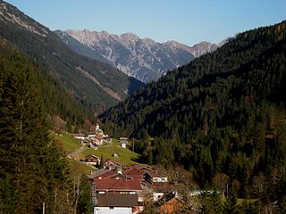 <span class="mw-page-title-main">Hinterhornbach</span> Place in Tyrol, Austria