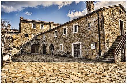 Abitanti, typical Istrian village