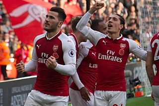 <span class="mw-page-title-main">2017–18 Arsenal F.C. season</span> 132nd season in existence of Arsenal F.C.