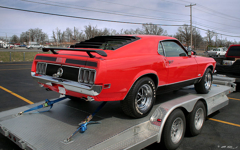 File:1970 Ford Mustang Mach I - red - rvr.jpg