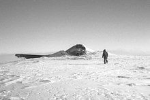 Wrecked USAF C-47 aircraft on Fletcher's Ice Island (photo taken in June 1972) 1972 photo of wrecked usaf c-47 aircraft on t3.jpg