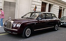 Die Bentley State Limousine von Elisabeth II., hergestellt für deren Goldenes Thronjubiläum (2002)