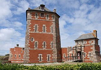 La tour Vauban construite à Camaret pour protéger la rade de Brest