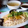 'Khao man kai': Thai version of Hainanese Chicken Rice