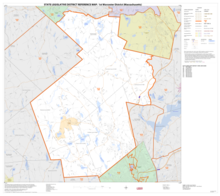 Map of Massachusetts House of Representatives' 1st Worcester district, 2013. Based on the 2010 United States census. 2013 map 1st Worcester district Massachusetts House of Representatives DC10SLDL25203 001.png