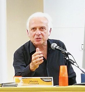 Mauro Carbone Italian philosopher (born 1956)