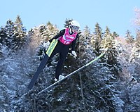 Julia Mühlbacher beim Einzelwettbewerb