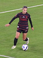 Thorns player Sophia Smith was named most valuable player of both the 2022 NWSL season and the 2022 NWSL championship finals. 2022 NWSL Championship 57 - Sophia Smith (cropped).jpg