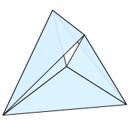 Five-vertex polyhedral and flat-folded Möbius strips