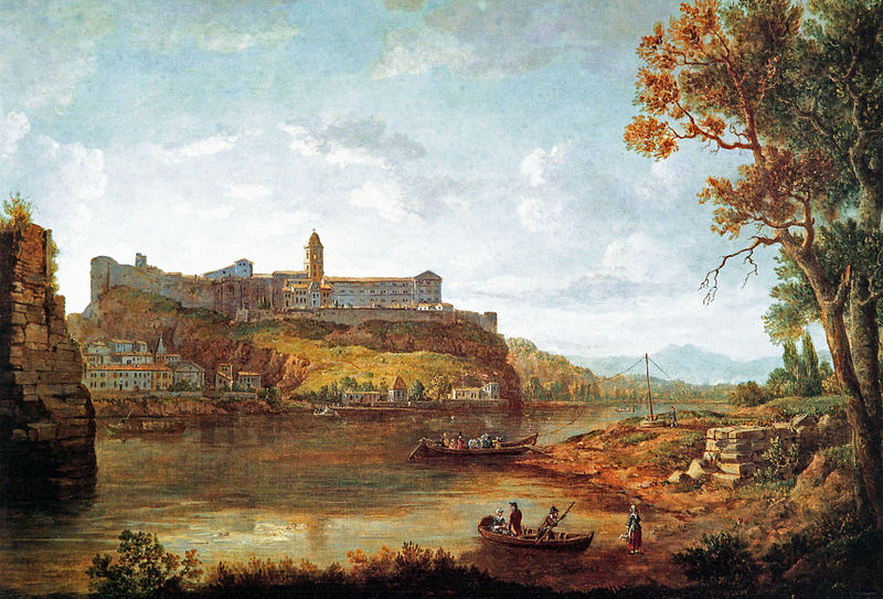 File:Abbaye Saint-André de Villeneuve par William Marlow (1740-1813).jpg