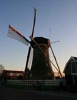 De Hoop, Abbenbroek Dutch windmill