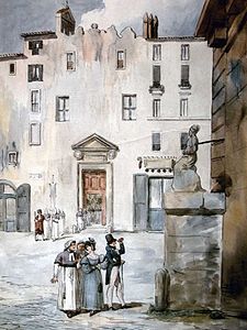 Pintura da igreja em 1834
