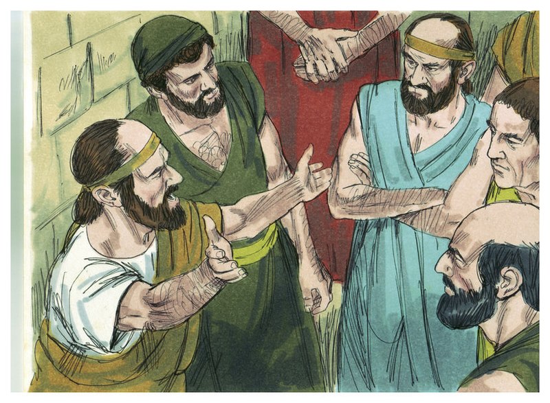 File:Acts of the Apostles Chapter 17-11 (Bible Illustrations by Sweet Media).jpg