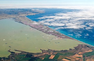 Kaitorete Spit Spit in New Zealand