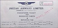 Thumbnail for Deccan Airways