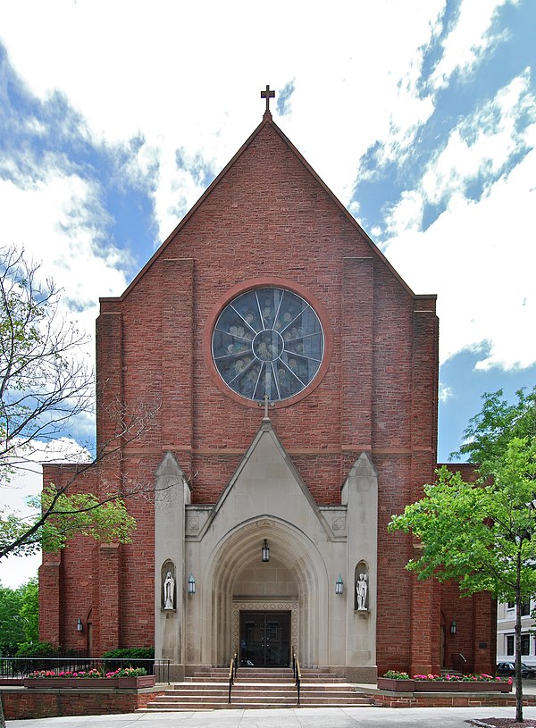 Front of the cathedral