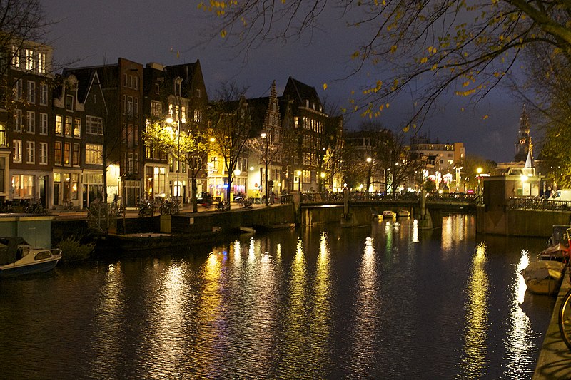 File:Amsterdam by night - panoramio (3).jpg