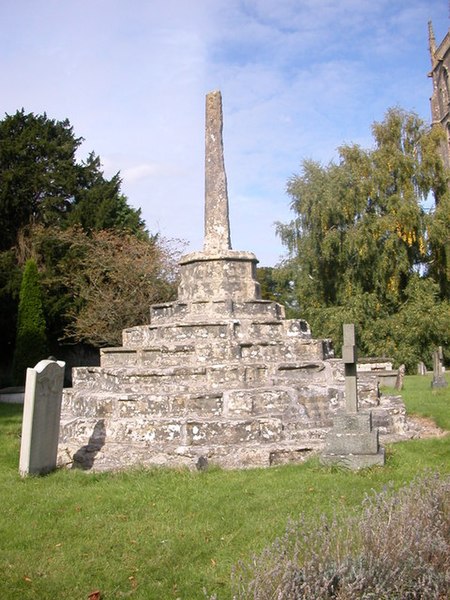 File:Ancient Stone Cross in St. Andrew's Churchyard, Chew Magna, Somerset - geograph.org.uk - 434741.jpg