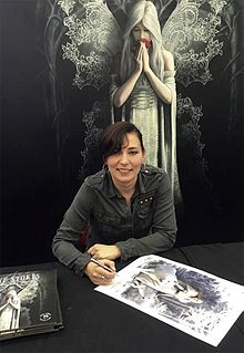 Anne Stokes British artist