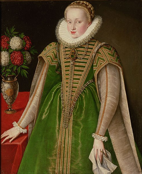 Sigismund's wife, Maria Christina of Habsburg