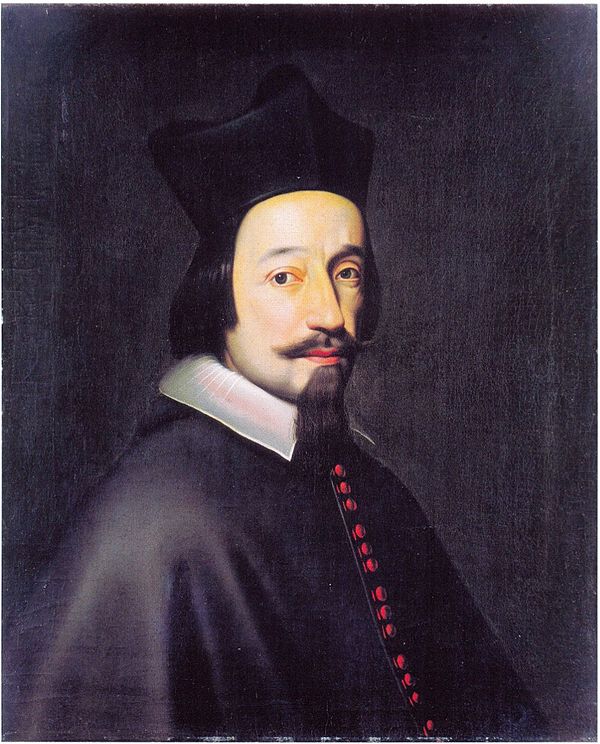 Fabio Chigi as Papal Nuntius to the Peace of Westphalia negotiations, by Anselm van Hulle (c. 1646)