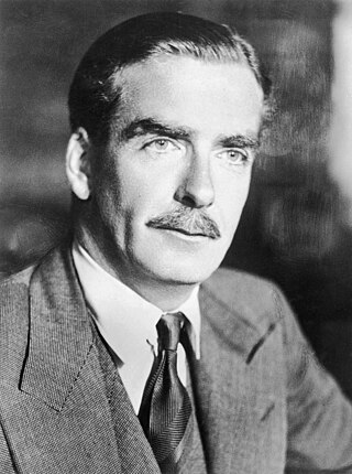 <span class="mw-page-title-main">Anthony Eden</span> Prime Minister of the United Kingdom from 1955 to 1957