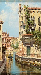 Antonietta Brandeis - Canal in Venice with View of the Back of the Palazzo Rocca.jpg