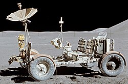 רכב הירח ששימש את אפולו 15 ב-1971