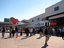 Avro Canada CF-105 „Arrow“ (Nachbau im Toronto Aerospace Museum)