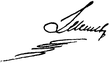 handtekening van Joachim Lelewel