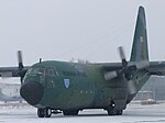 Avionul C 130 Hercules decoleaza spre Libia.jpg