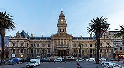 Cape Town City Hall as seen from the Grand Parade.