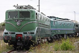 La BB 9004 (reconditionnée) à Mulhouse en 2006.