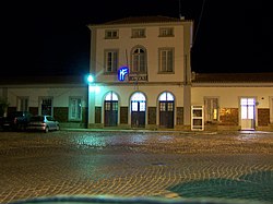 Estação de Elvas, em 2005.