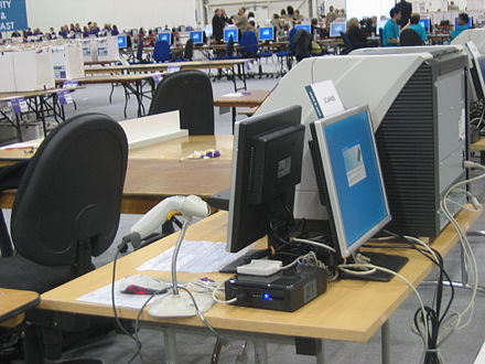 E-counting vote scanner