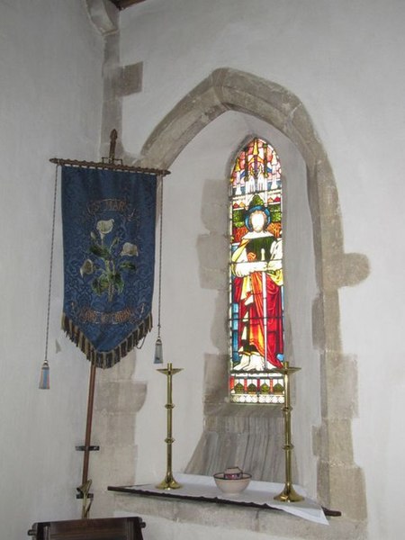 File:Banner by the window - geograph.org.uk - 1589836.jpg