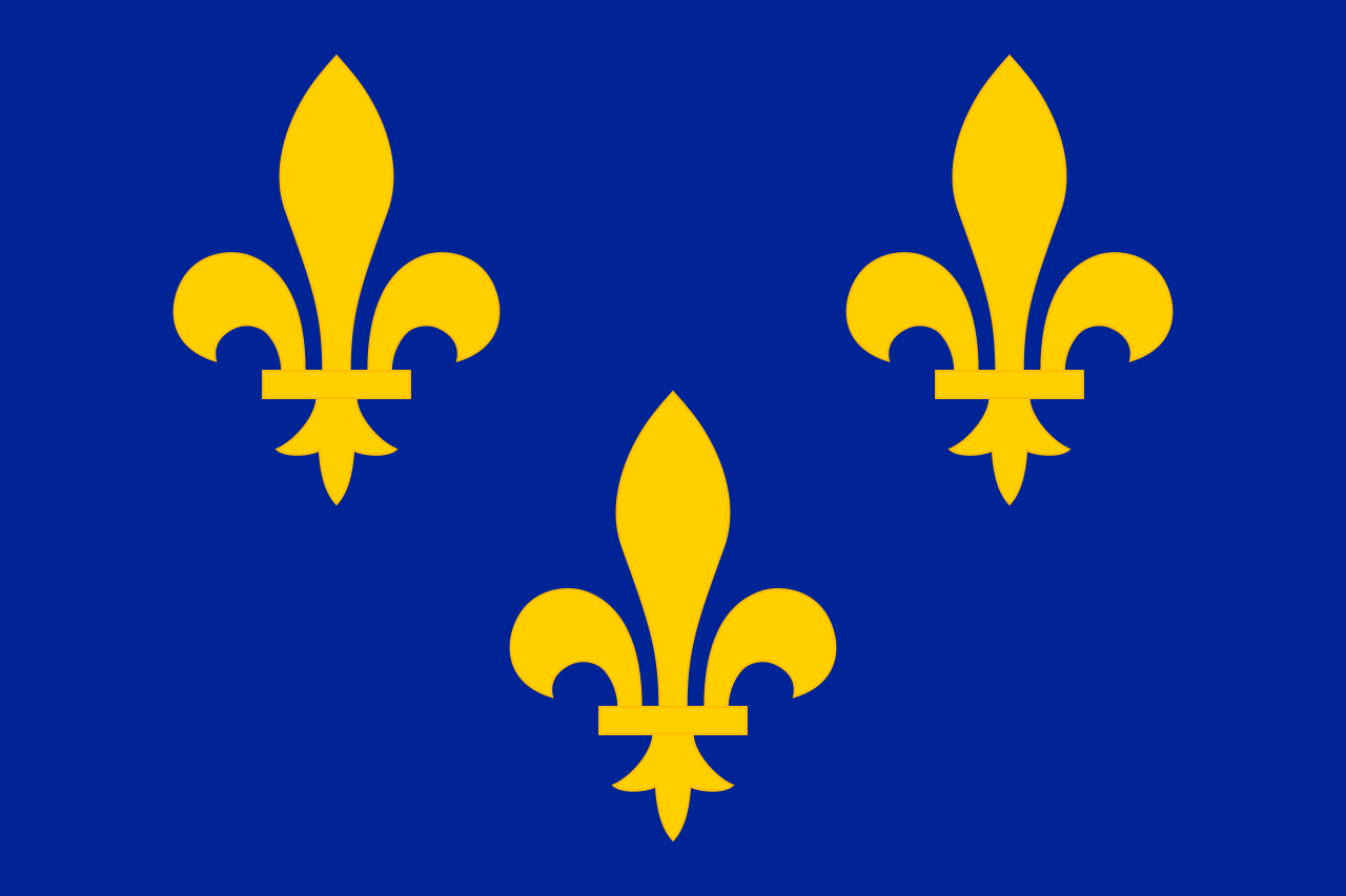 Флаг королевства Франции
