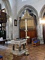 Font in the Church of Saint Dunstan in Stepney. [220]