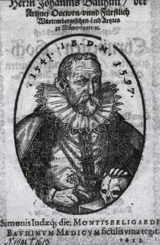 <span class="mw-page-title-main">Johann Bauhin</span> Swiss botanist (1541–1613)