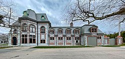 Belcourt Castle, Ledge Road side, Newport, Rhode Island.jpg