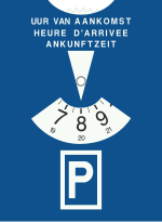 Miniatuur voor Parkeerschijf