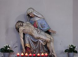 Vierge de Pitié (XIXe)