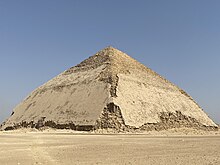 The Bent Pyramid of Snefru at Dahshur (circa 2615 BC) Bent Piramidi.jpg