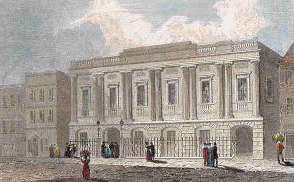 The Public Office in Moor Street in 1830