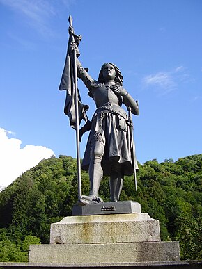 Blois-sur-Seille, statue Jeanne dArc.jpg
